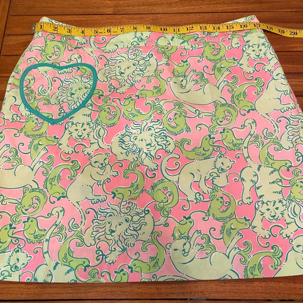 Lilly Pulitzer Heart Pocket Skirt - Picture 6 of 7